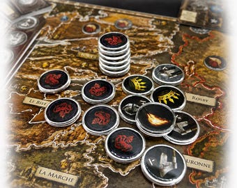 Game of Thrones Token Capsules Board Game Protection Upgrade Accessory