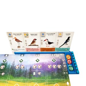 Wingspan Player Dashboard Cards Resources Board Game image 4
