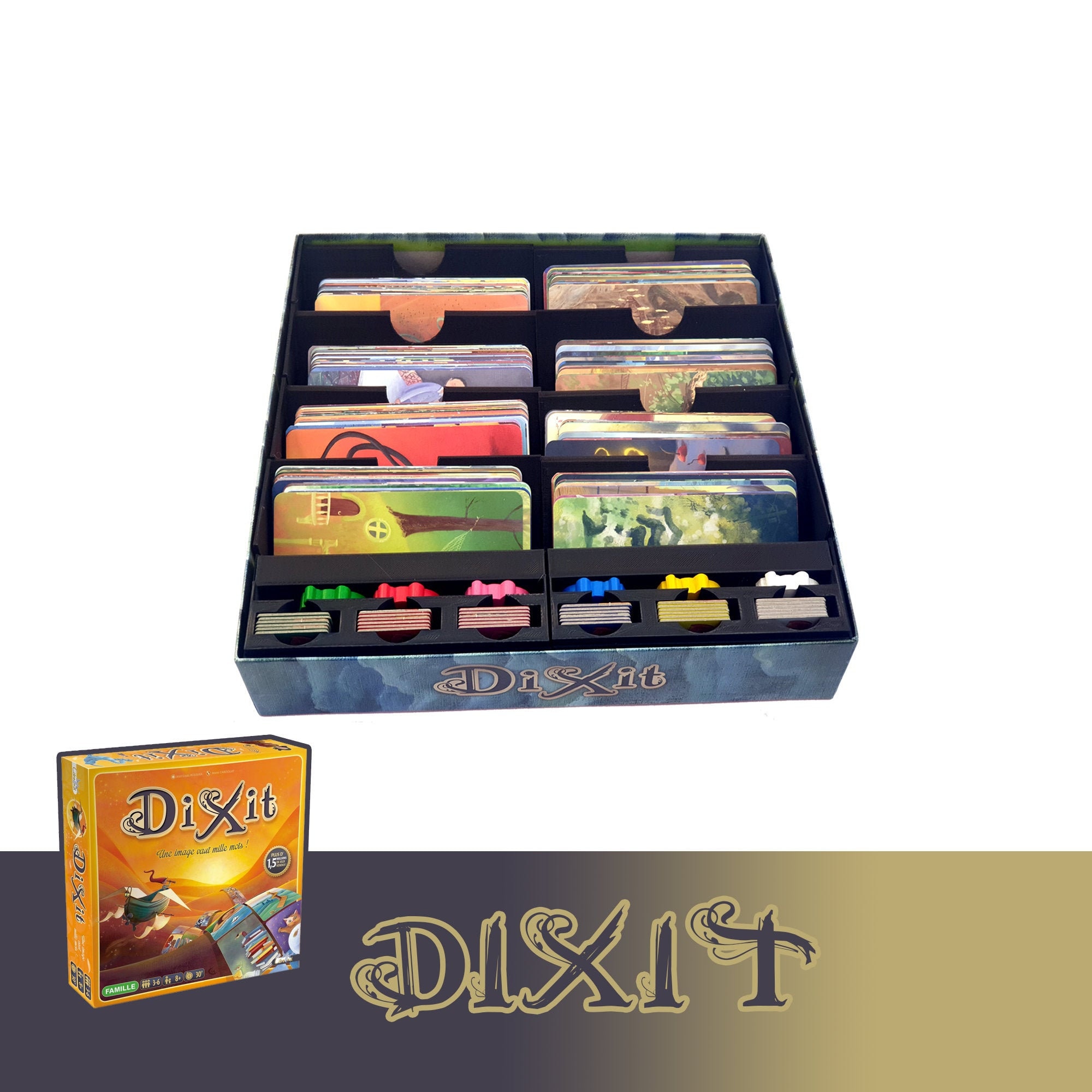 Dixit Board Game Insert Etsy