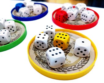 The Taverns of Tiefenthal 4x Dice Coaster