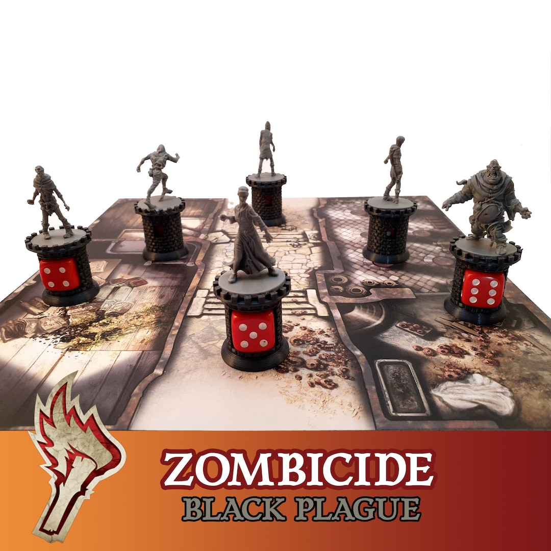 Zombicide: Black Plague - Painted Miniatures