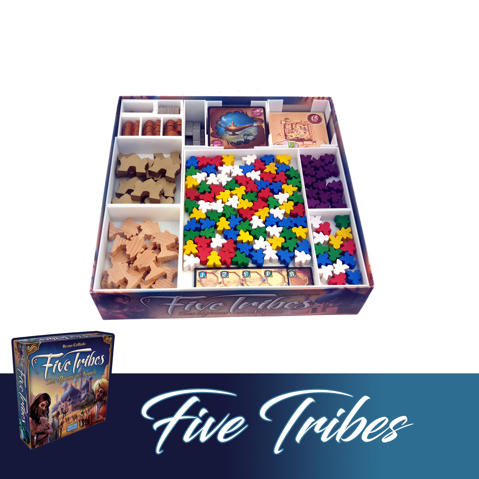 Five Tribes + Expansions Board Game Insert - Etsy