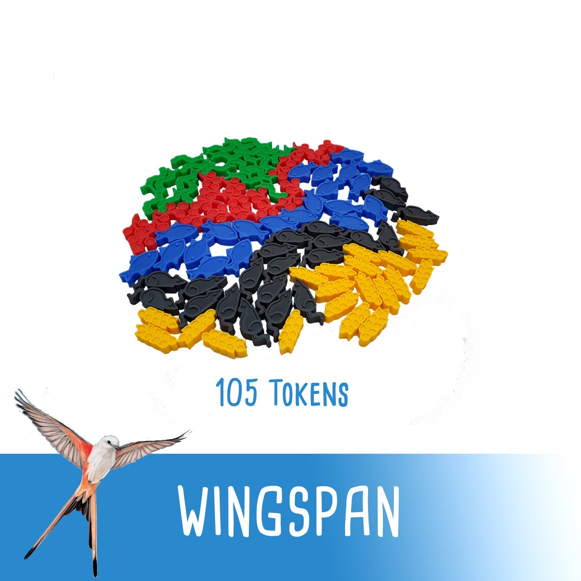 Wingspan 105x Deluxe Food Tokens Board Game Etsy