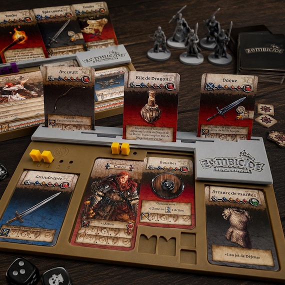 Expansion Slot Player Board Compatible Zombicide Black Plague Card