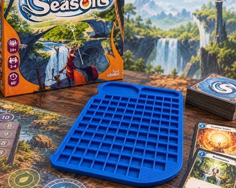 Seasons Crystal Tracker Board Game Organizer 3D Printed Organizer Upgrade