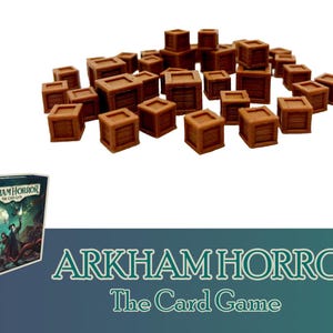 Arkham Horror: El juego de cartas 36 fichas de recursos