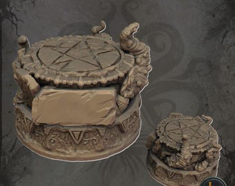 Base de exhibición: modelos de mesa impresos con resina 3D