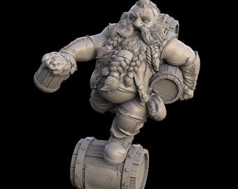 Norin Aleheart: Kit de resina de 75 mm