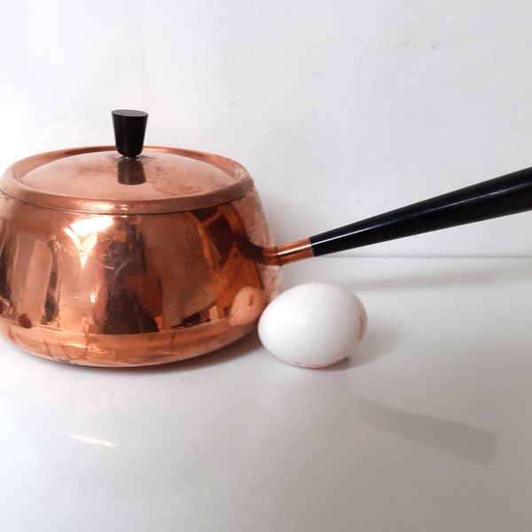 Copper saucepan vintage Culinox Swiss