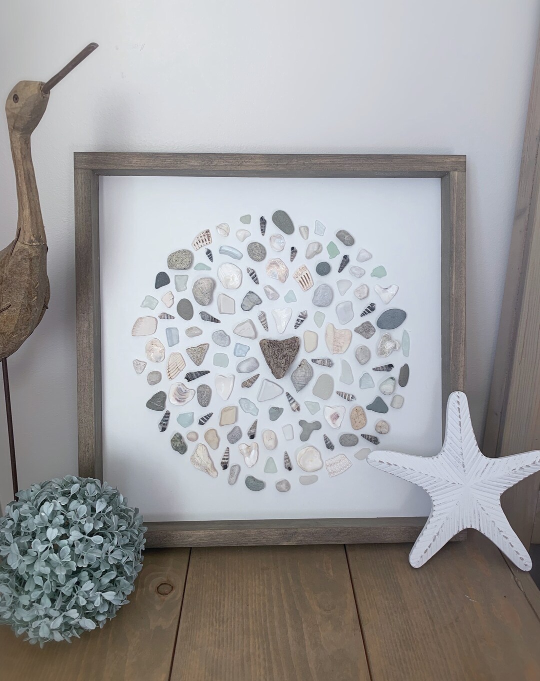 Sea Glass Art, Vancouver Island Art, Sea Glass, Sea Shells, Sea Pottery