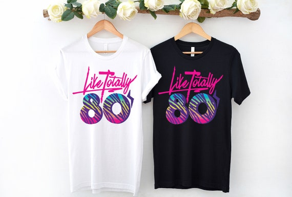 T-shirt 80s T-shirt Shirt for 80s Party 