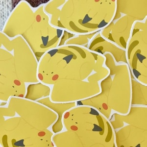 BEANkachu paper sticker