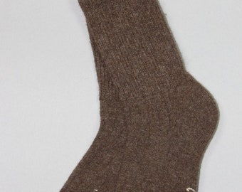 100% Sheep Wool Brown Socks