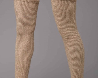 るるる　未使用◇LEG WARMERベージュ Lululemon Womens Ribbed Knit Merino Wool-Blend Leg Warmer