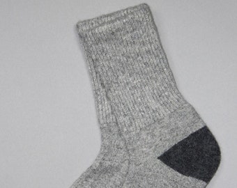 70% Yak Wool Grey Socks