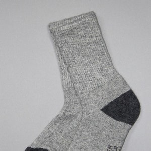 70% Yak Wool Grey Socks