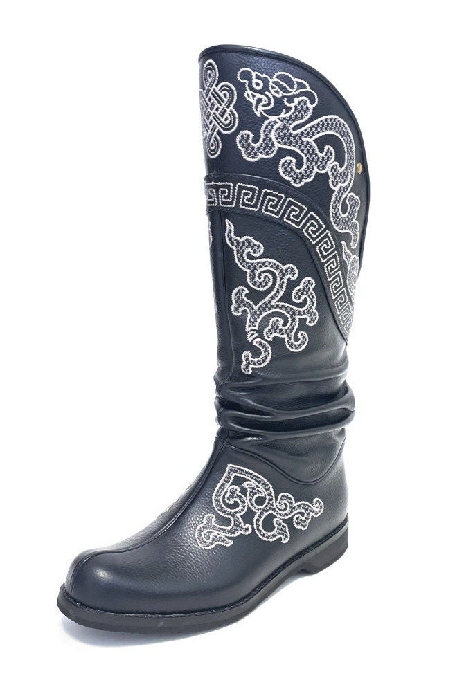 Mongolian top stallion boots