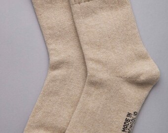 Cashmere White Socks