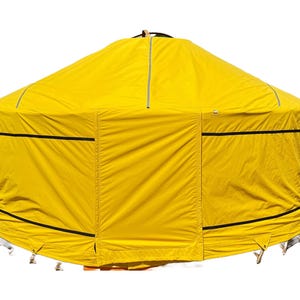 Camping Yurt(Burnt Wood Finish)