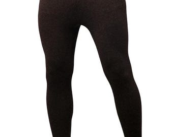 Dark Brown Yak Wool Legging - Etsy