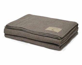 Combed Sheep Wool Blanket