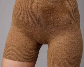 Camel Wool Women’s Boxer Brief