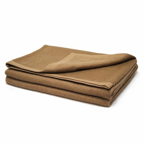 Camel 100%ウール ブランケット 140x200cm 100% Camel Wool Blanket - Etsy