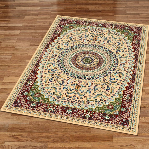 Mongolian Brown Wool Carpet - Etsy