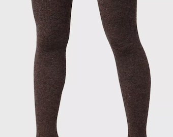 Calcetines altos de lana hasta la rodilla: calcetines gruesos y cálidos de invierno, calcetines térmicos mongoles, regalo de lana natural para hombres y mujeres.