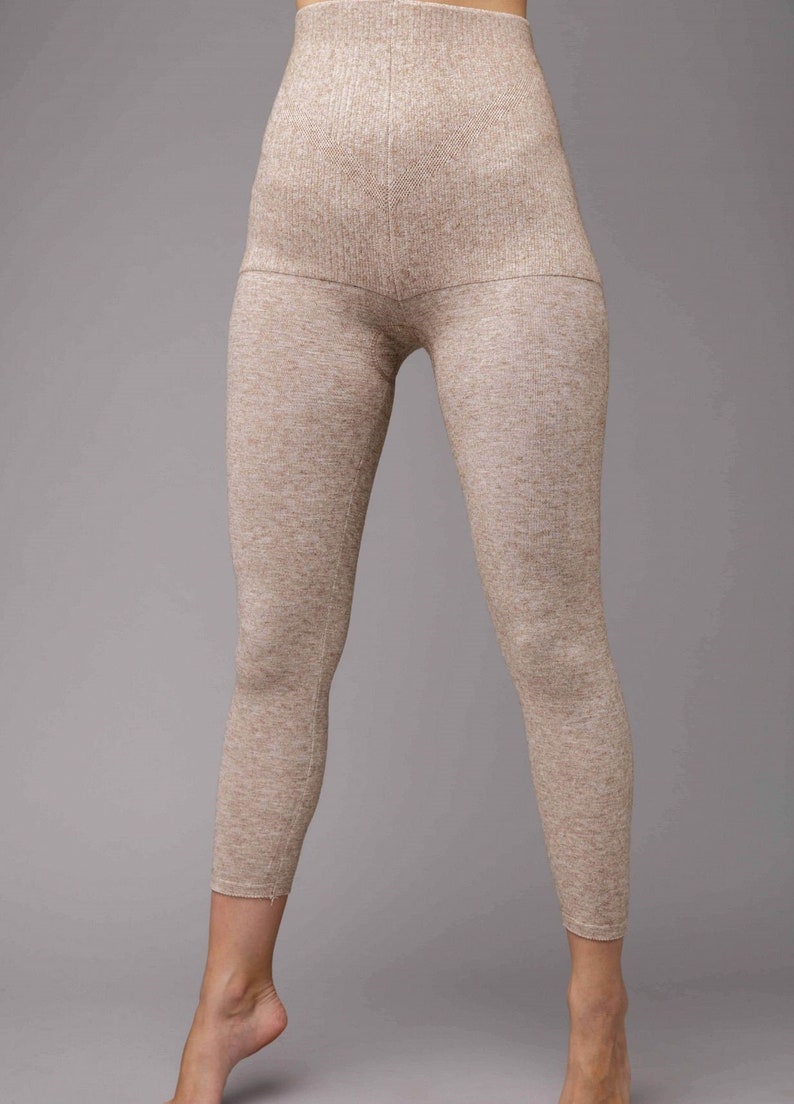 Mongolian White Cashmere Women\u2019s Leggings