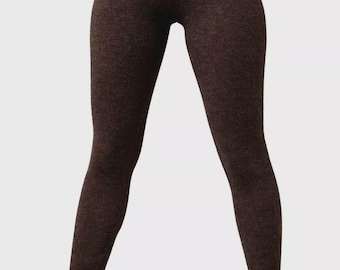 100% Yak Wool Leggings-Thermal Leggings,