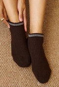 60% Yak Wool Ankle Socks, Mongolian Thermal Hiking Socks, Warm Winter Gift product logo