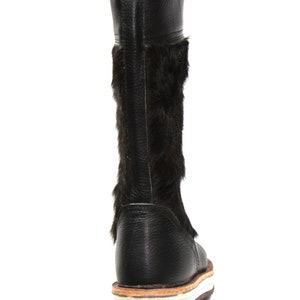 Black Fur Boots image 4