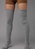 100% Sheep Wool Thigh High Socks product logo