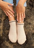60% Wool Ankle Socks-Thick Warm Winter Socks, Mongolian Thermal Hiking Socks, Natural Wool Gift for Men Women product logo