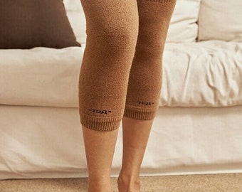 Calentador de rodillas 100% lana de camello