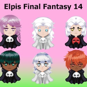 Elpis Acrylic Pins - FFXIV