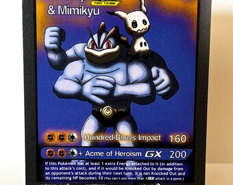 acme pokemon cards Custom Pokmon Card Machamp and