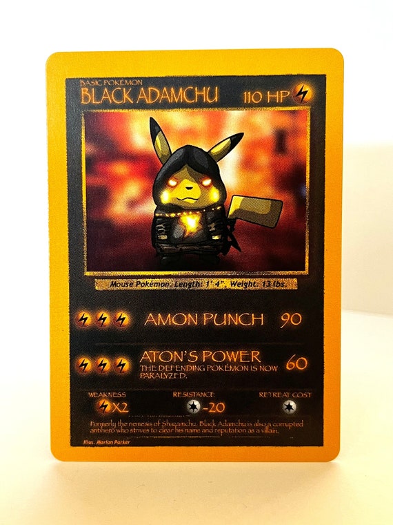 custom black and gold pokemon cards Ancient Lugia Card (Custom Gold Metal Card) Black, Gold : Amazon.ae