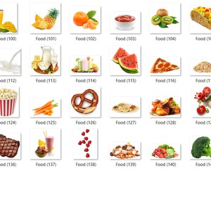 Food Clipart Pack 145 PNG 300 Dpi PNG Transparent Background Images ...