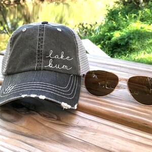 Lake Bum Cap | Lake Bum Hat | Lake Hat