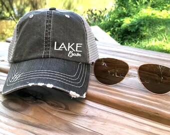 Lake Bum Hat | Lake Bum Cap | Style B