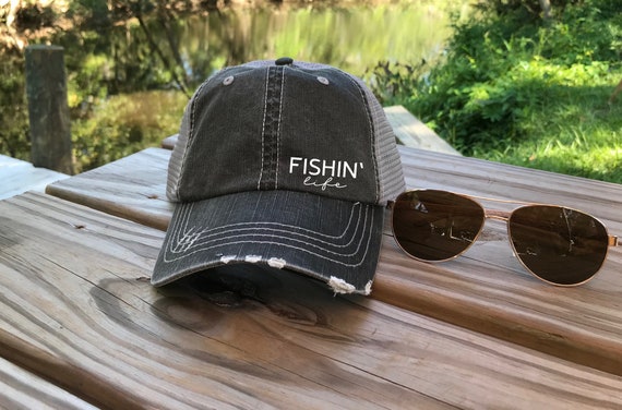 Fishin Life Hat Fishing Cap Fishing Hat 