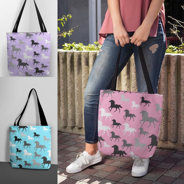 Horse Tote Bag Etsy