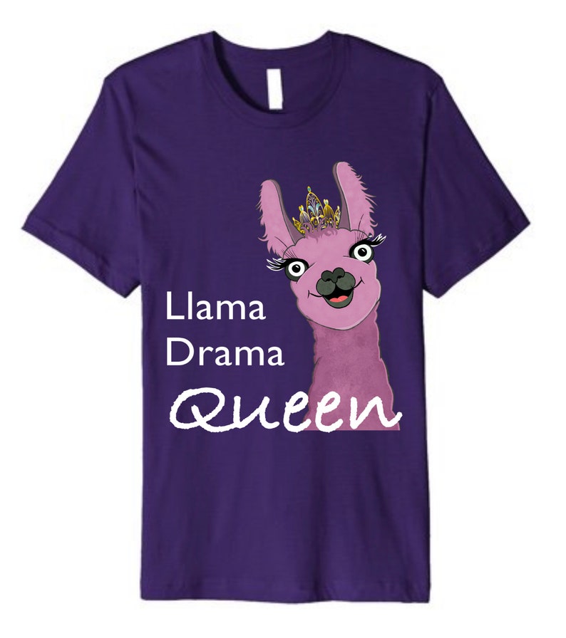 llama queen shirt
