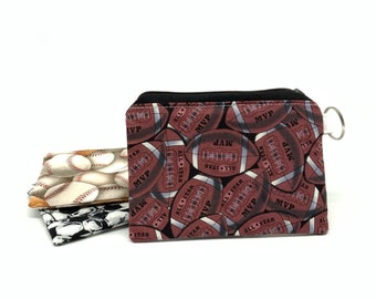 Wallet with coin pocket Vintage,Baseball American Sport,Pouch purse case bag Wallet with coin pocket Vintage,Baseball American Sport,Pouch purse case bag