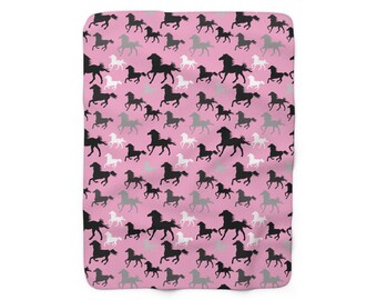 Coperta natalizia per cavalli, coperta Sherpa per cavalli, coperta artistica con cavalli, regalo per amanti dei cavalli, coperta con animali da fattoria, vetrate rustiche 3D, regali di Natale - Italia