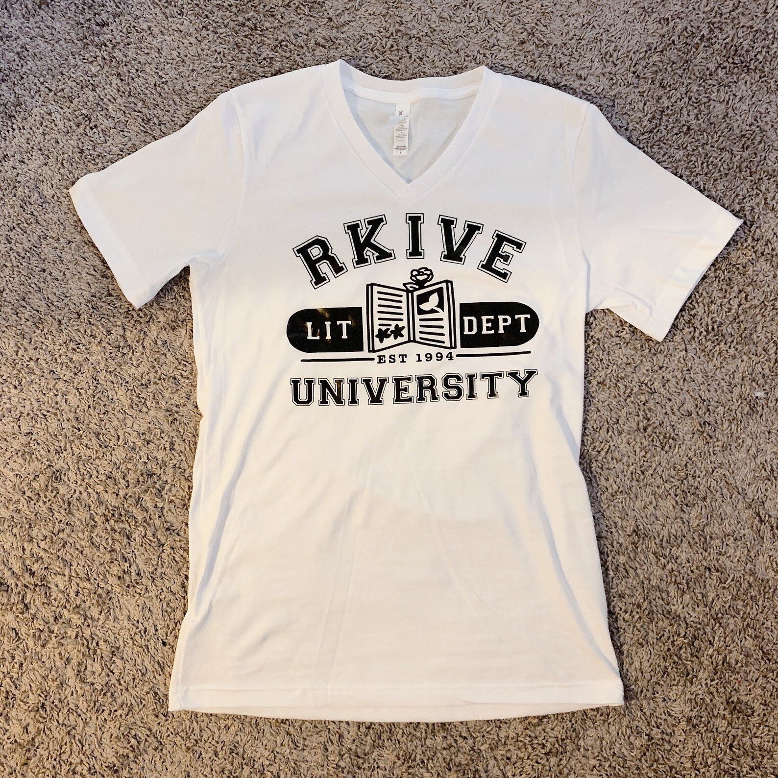 RM Namjoon BTS University White SHIRTS Rkive University Etsy
