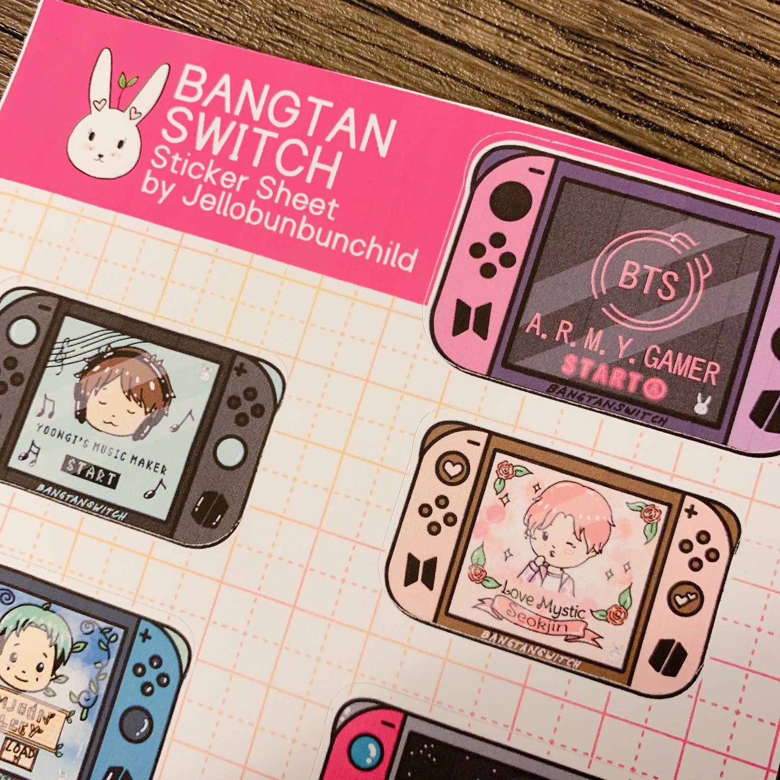 bts nintendo switch case