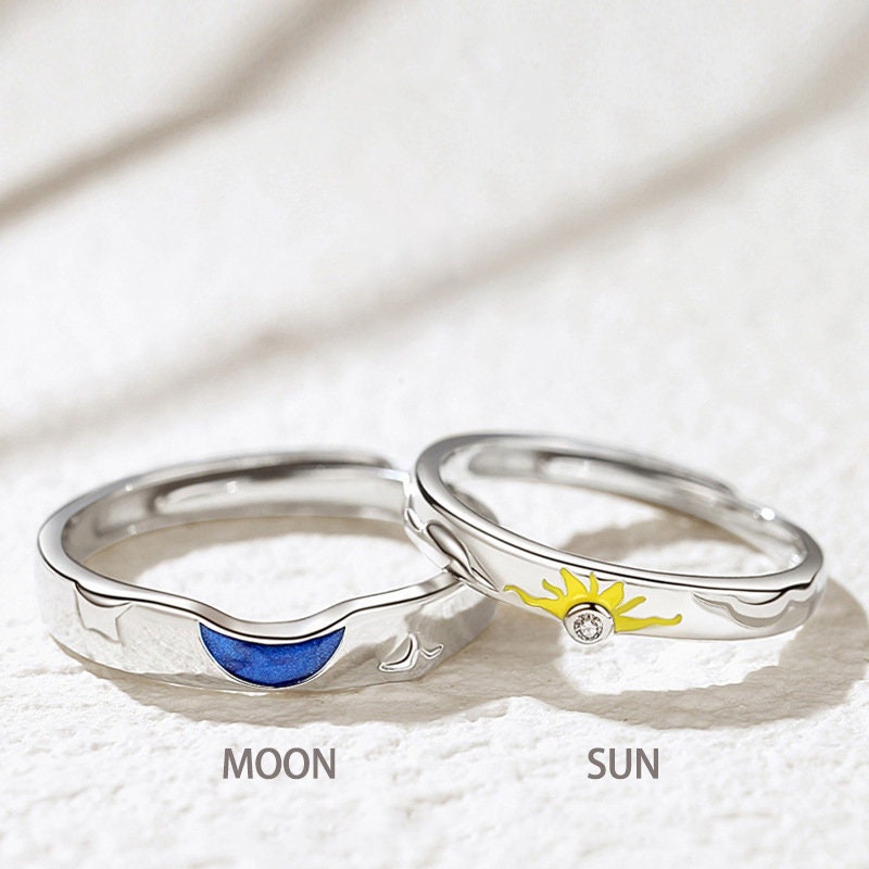 Engagement Ring Sun and Moon Etsy Australia